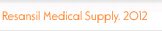 Resansil Medical Supply 2012